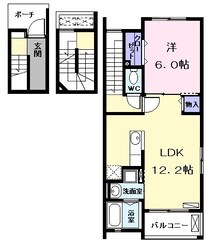 オーベルジュ・ショコラの物件間取画像